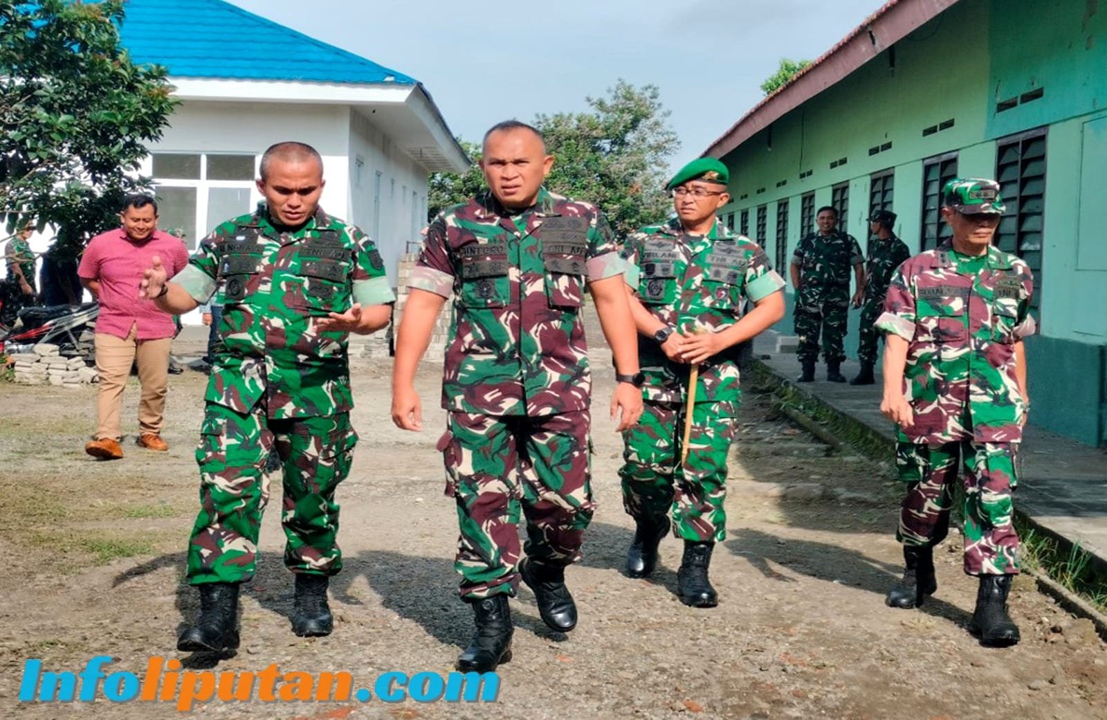 Dandim 0808 Dampingi Kunjungan Kerja Danrem 081/DSJ Di Wilayah Blitar Raya