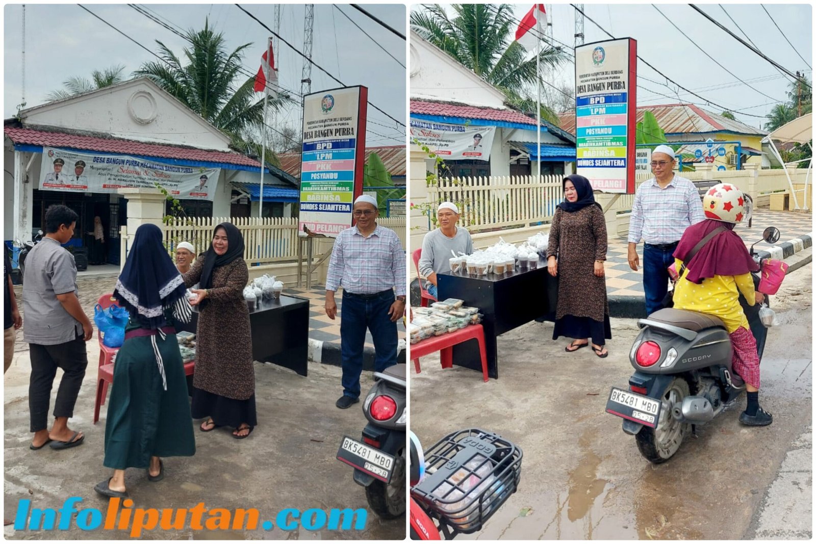 Pemdes Bangun Purba Tebar Kebaikan: Bagikan 1000 Takjil