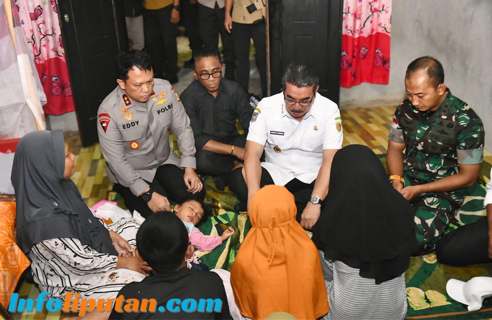 Bripka Husni Dianugerahi Kenaikan Pangkat Anumerta