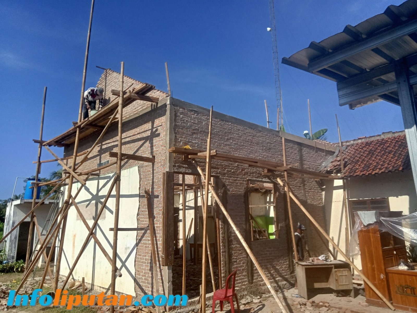 Pekon Parerejo Rehap Balai Pekon Dengan Angaran DD Tahap 1 Tahun 2025