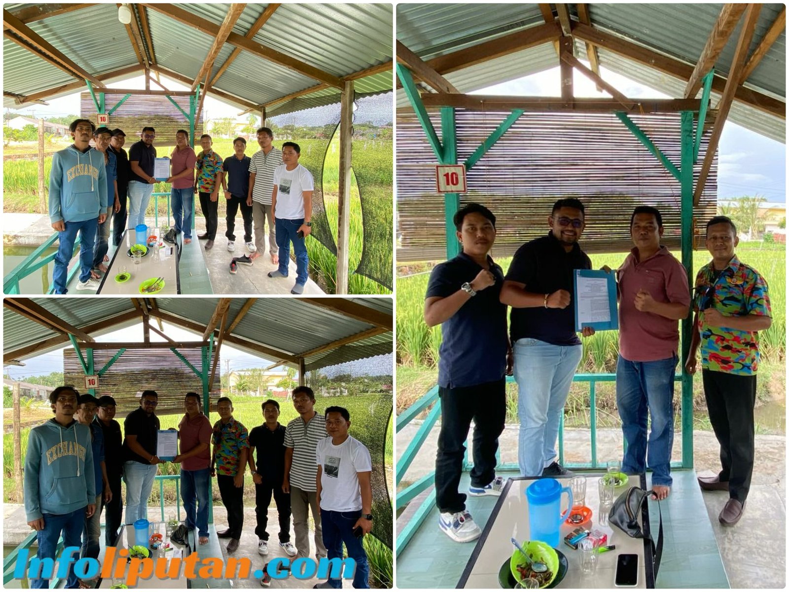 Pengukuhan Pengurus PUK FSPTI KSPSI Desa Batang Kuis Pekan