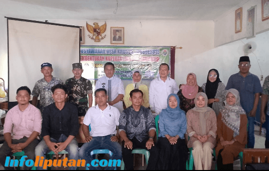 Desa Negeri Ratu Ngambur Resmi Bentuk Koperasi Merah Putih
