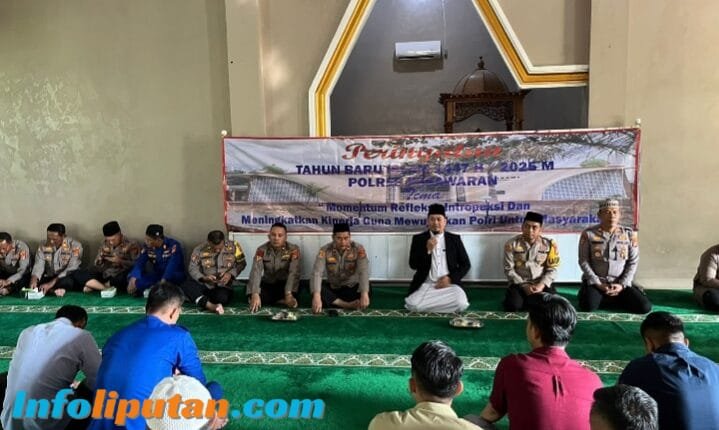 Polres Pesawaran Peringati Tahun Baru Islam 1447 H Jadikan Momen Intropeksi Dan Penguatan Kerja