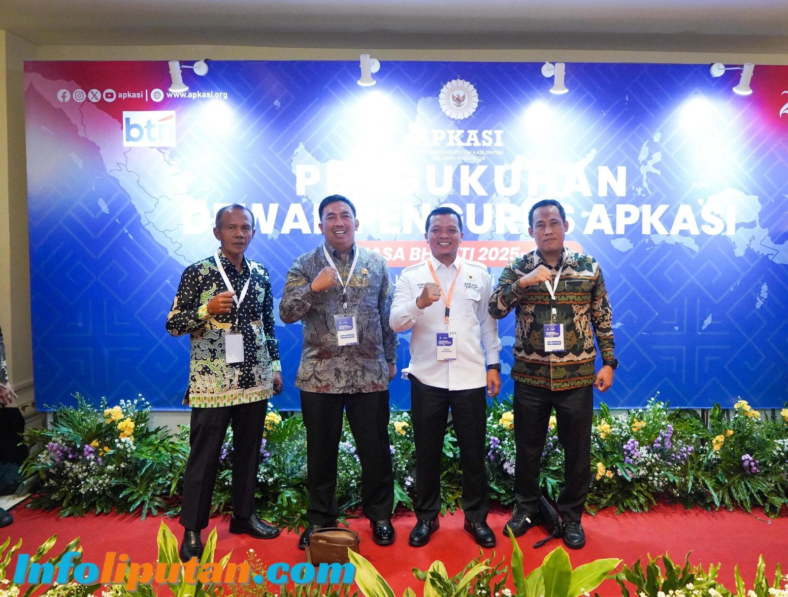 Bupati Pringsewu H. Riyanto Pamungkas Dilantik sebagai Pengurus APKASI Periode 2025–2030