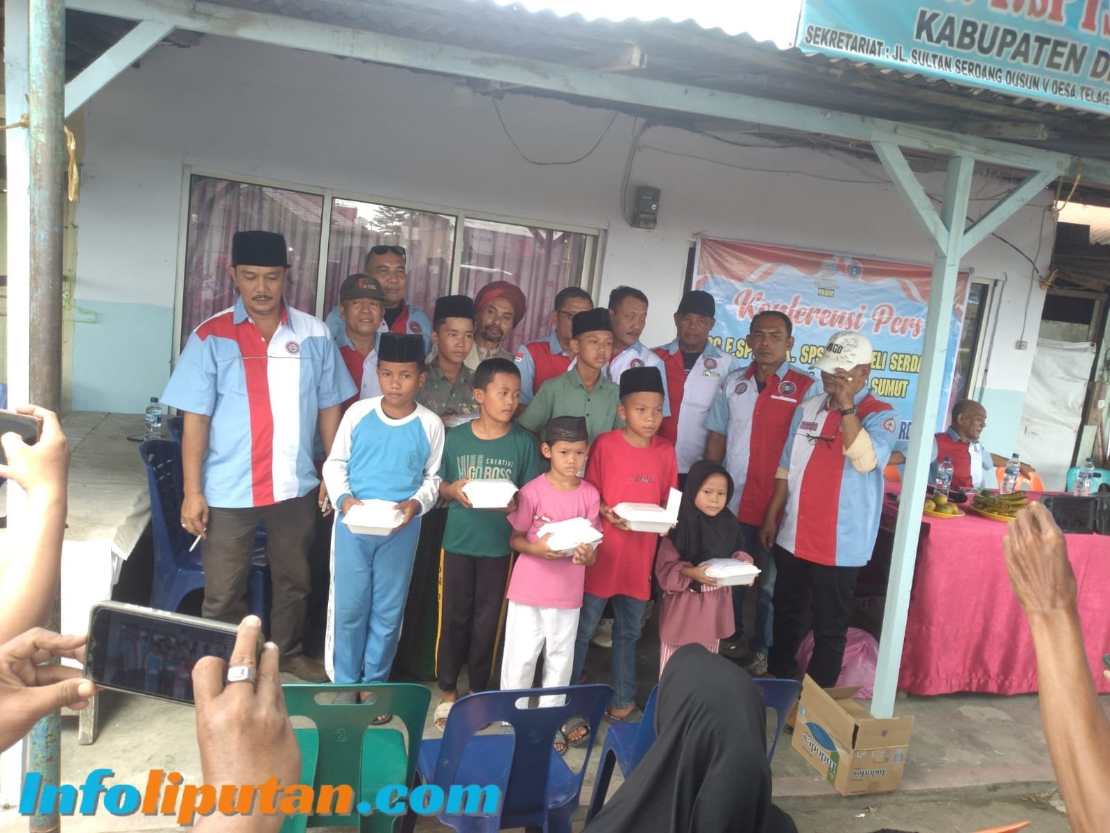 PC. F.SPTSI K.SPSI Deli Serdang Gelar Jumat Berkah dan Konferensi Pers, Tegaskan Legalitas Organisasi