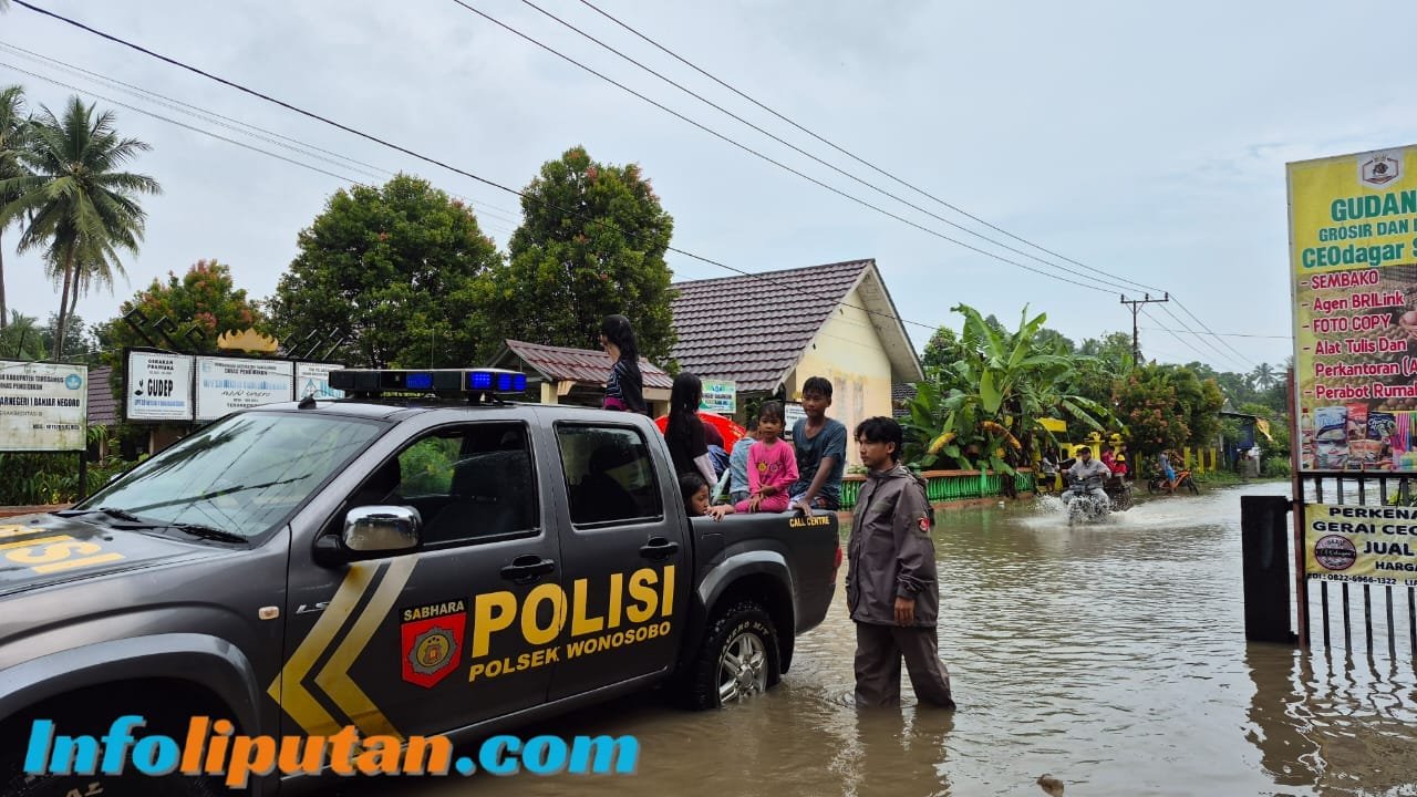 Polres Tanggamus Identifikasi Banjir di Sembilan Pekon di Wonosobo dan BNS Tanggamus