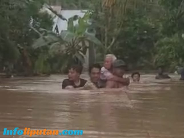 Banjir Bandang Terjang Tanggamus, Warga Dievakuasi Darurat