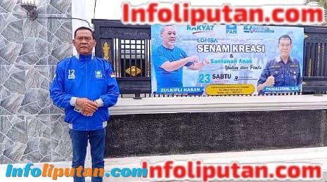 Ketua DPD PAN Pesawaran Paisaludin, S.H. Ucapkan Selamat Ulang Tahun ke-27 Partai, Sambut HUT RI ke-80, dan Gelar Bakti Sosial