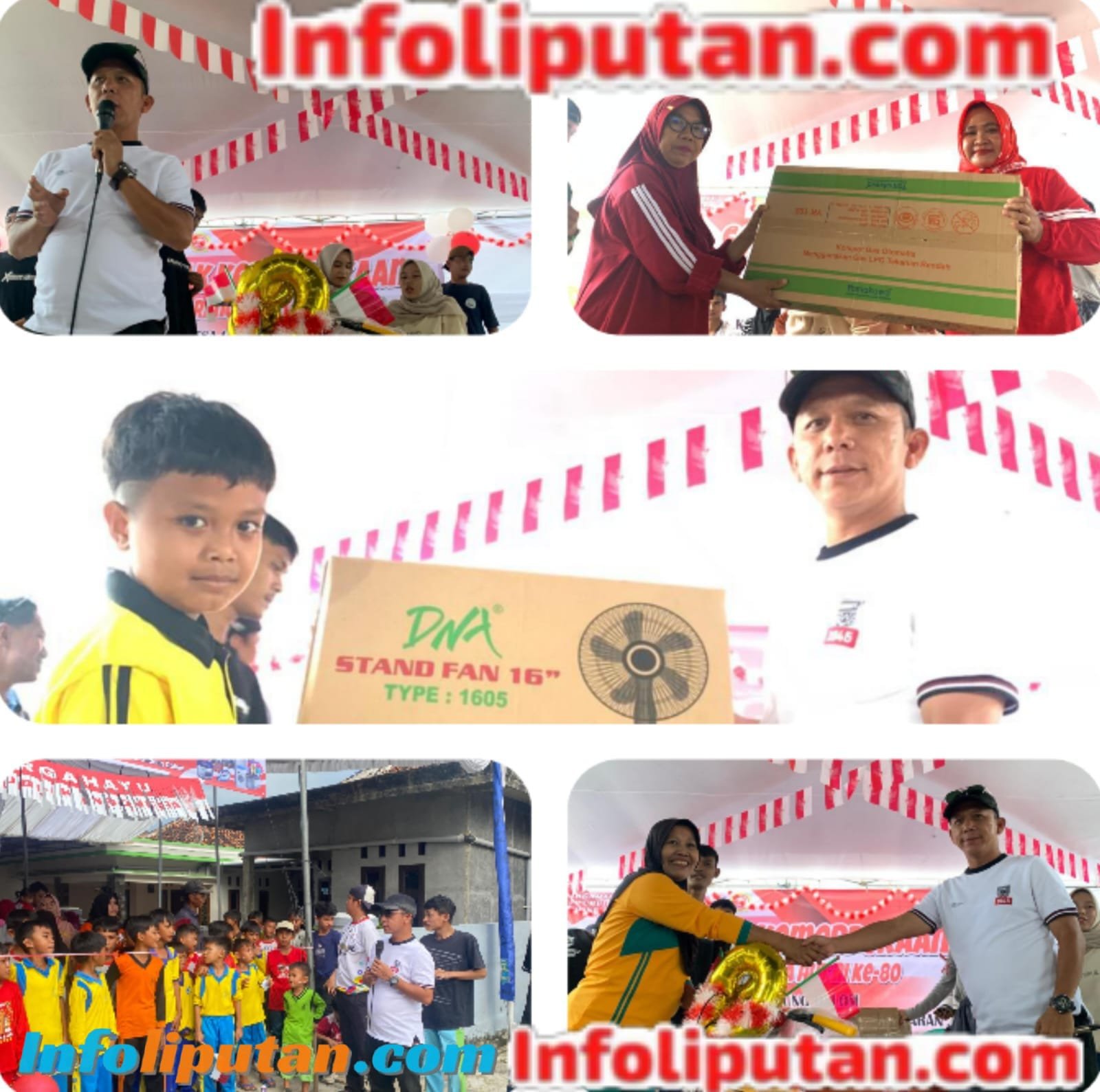 Desa Gedong Dalom Meriahkan HUT RI ke-80 dengan Lomba Seru dan Hadiah Menarik