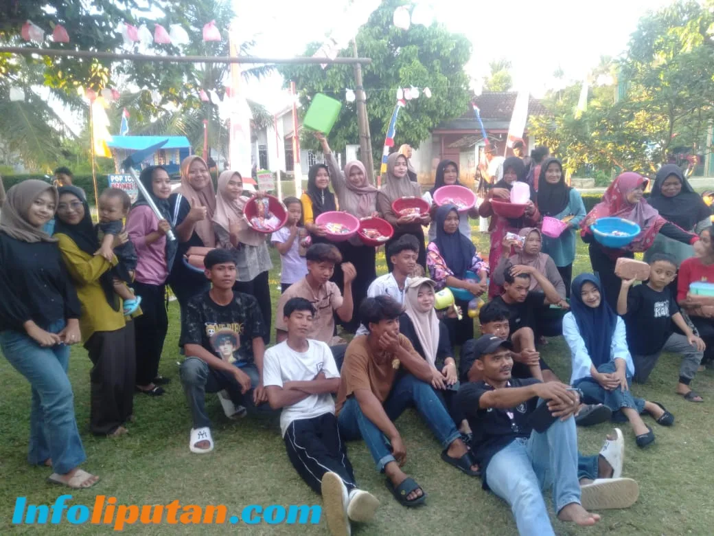 Semarak HUT RI ke 80, Dusun 1 Waringin Sari Timur Gelar Aneka Lomba Meriah