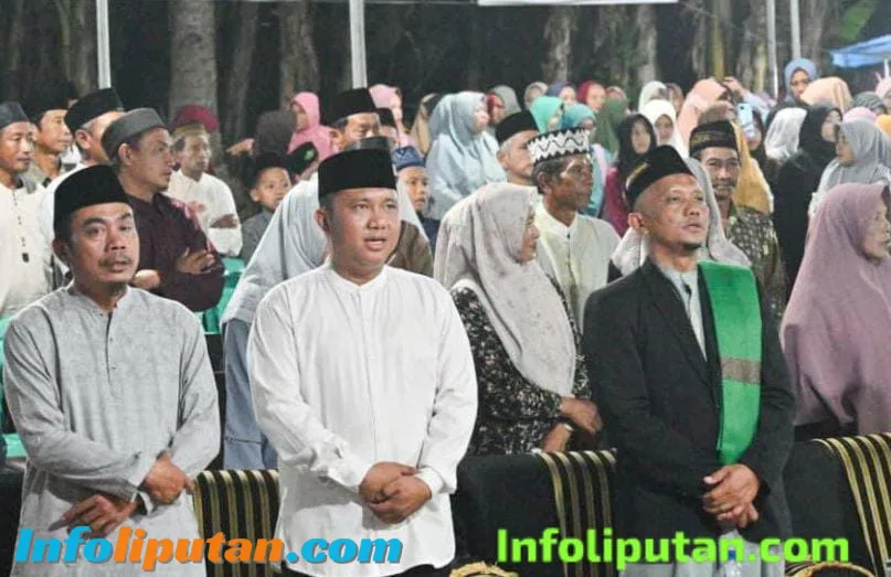 Khidmat,Maulid Nabi di Sindang Garut Dihadiri Ratusan Jamaah dan Wakil Bupati Pesawaran