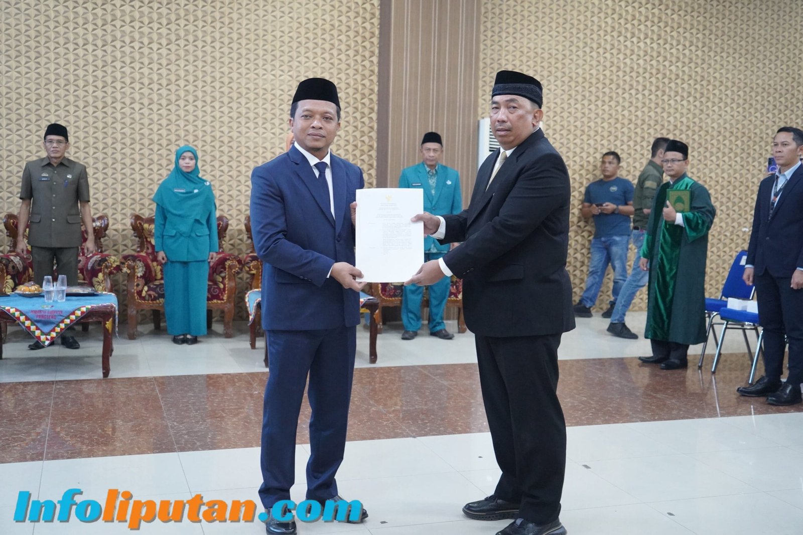 Bupati Pringsewu Lantik M.Andi Purwanto Jadi Sekretaris Daerah Definitif