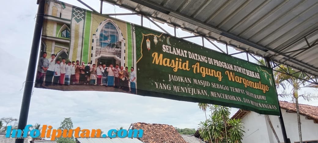 Jum’at Berkah di Masjid Agung Wargo Mulio: Tradisi Silaturahmi dan Doa Bersama untuk Pembangunan AULA