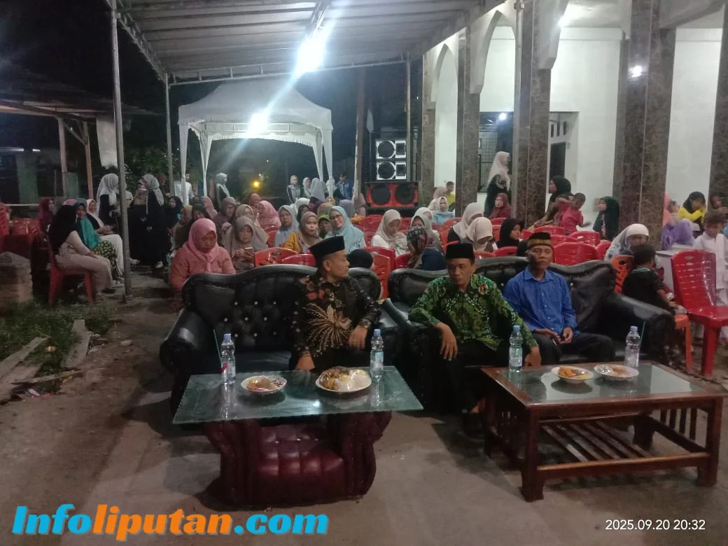 Ratusan Warga Dusun Damai Sentosa Desa Tumpatan Meriahkan Maulid Nabi Muhammad SAW 1447 H