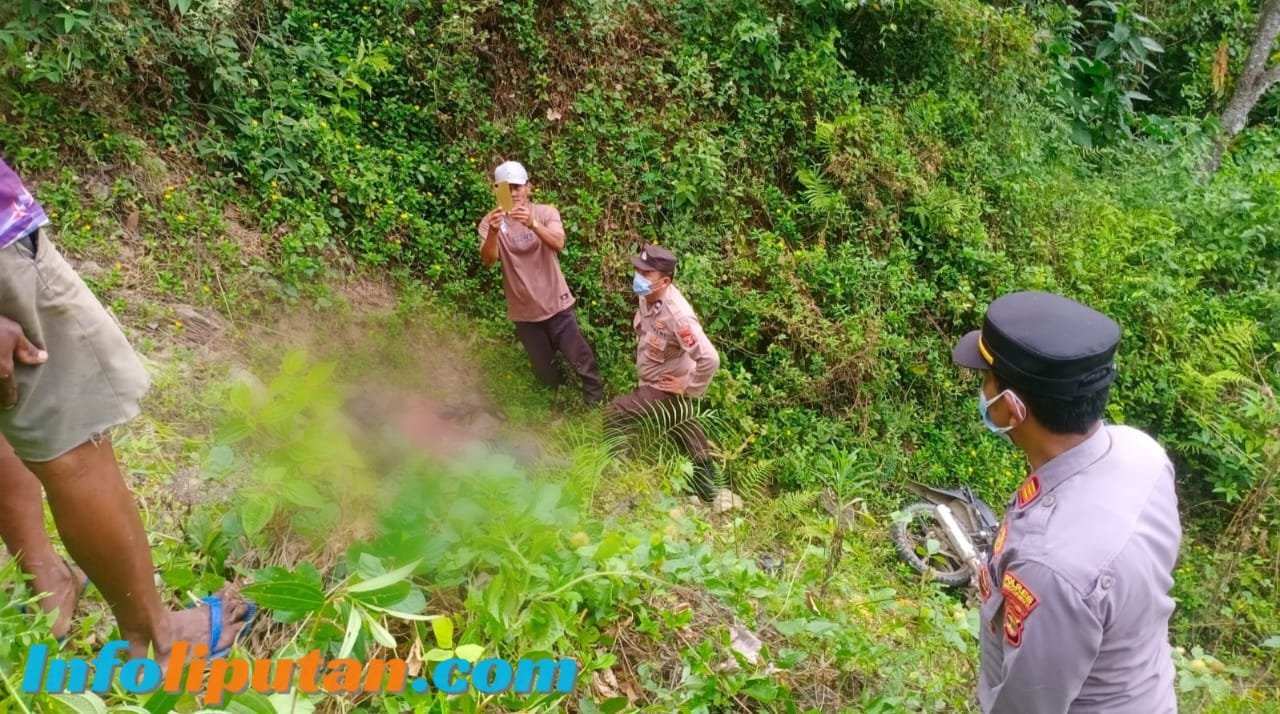 Polsek Semaka Identifikasi Temuan Mayat di Jurang Rewel, Pekon Sukajaya Semaka Tanggamus