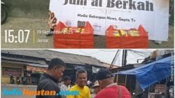 Media Gakorpan Dan TV Gapta Berkontribusi Kepada Masyarakat Sekitarnya melalui Jum’at Berkah Berbagi Nasi kotak