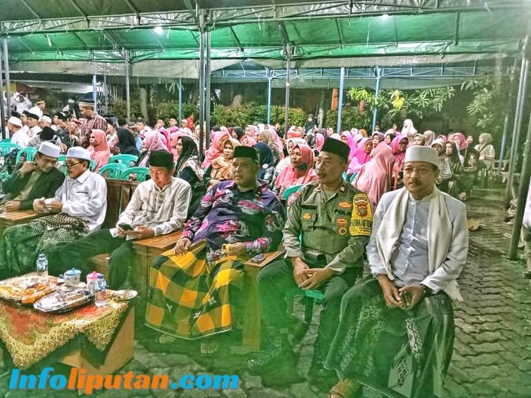 Bhabinkamtibmas Kelurahan Gembor Hadiri dan Lakukan Pengamanan Giat PHBI Maulid Nabi