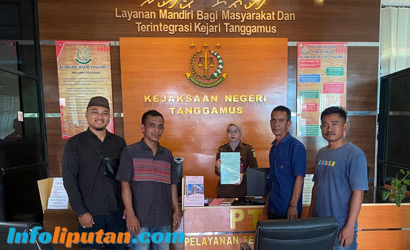 Ketua Badan Hippun Pemekonan Tanjung Sari Kirim Surat Permohonan Pemberhentian Kepala Pekon