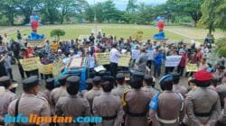 Masyarakat Adat Marga Buay Belunguh Gelar Asksi Damai Tanah Adat Kembali Ke Adat