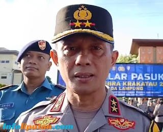 Operasi zebra Krakatau Dimulai Tanggal 17 Sampai 30 Nopember 2025 Polda Lampung Siapkan 667 Personel Kawal Ketertiban