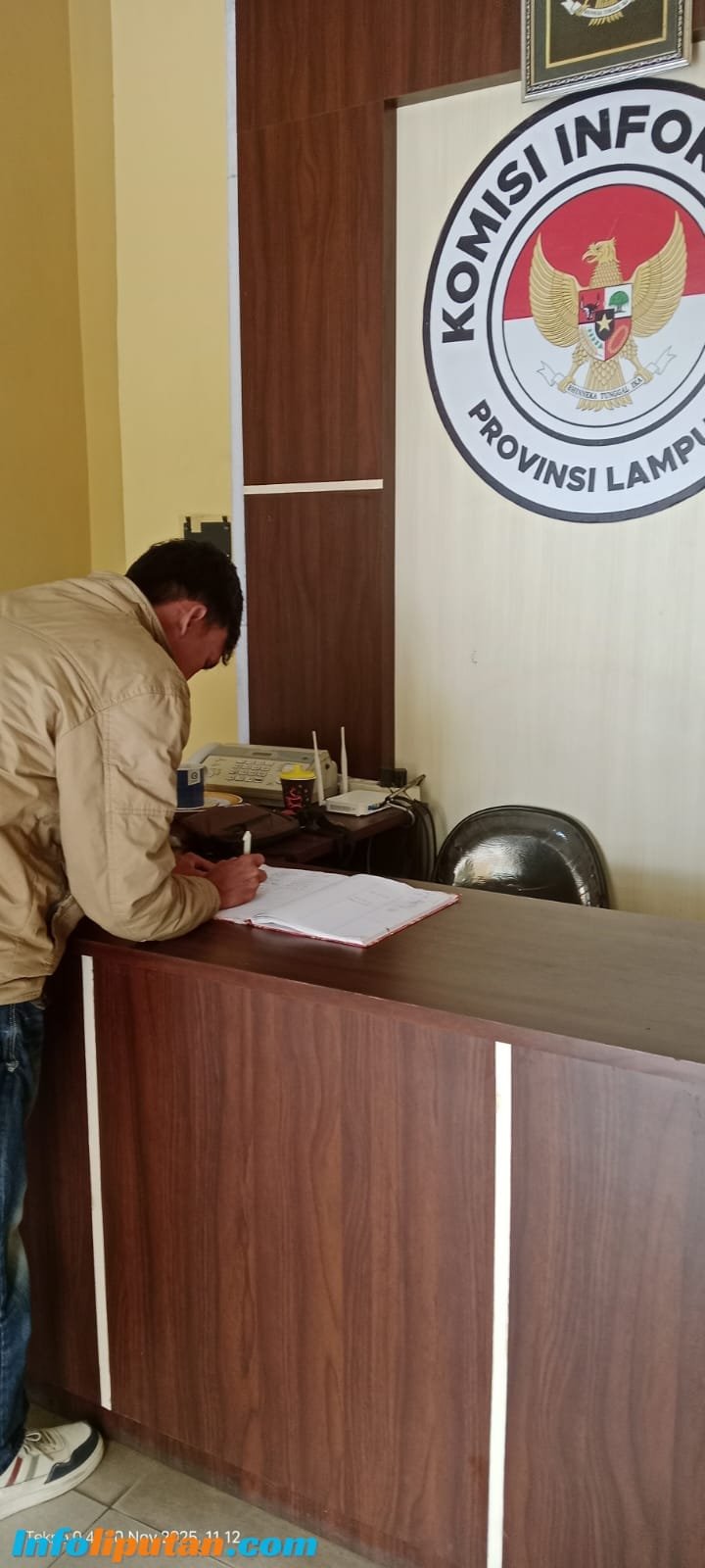 _PMD Tanggamus Abaikan Permohonan, LPAKN RI PROJAMIN Resmi Ajukan Sengketa Informasi ke Komisi Informasi Lampung_