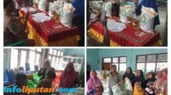 Pekon Tiuh Memon Salurkan Beras Bansos Kepada 316 KPM