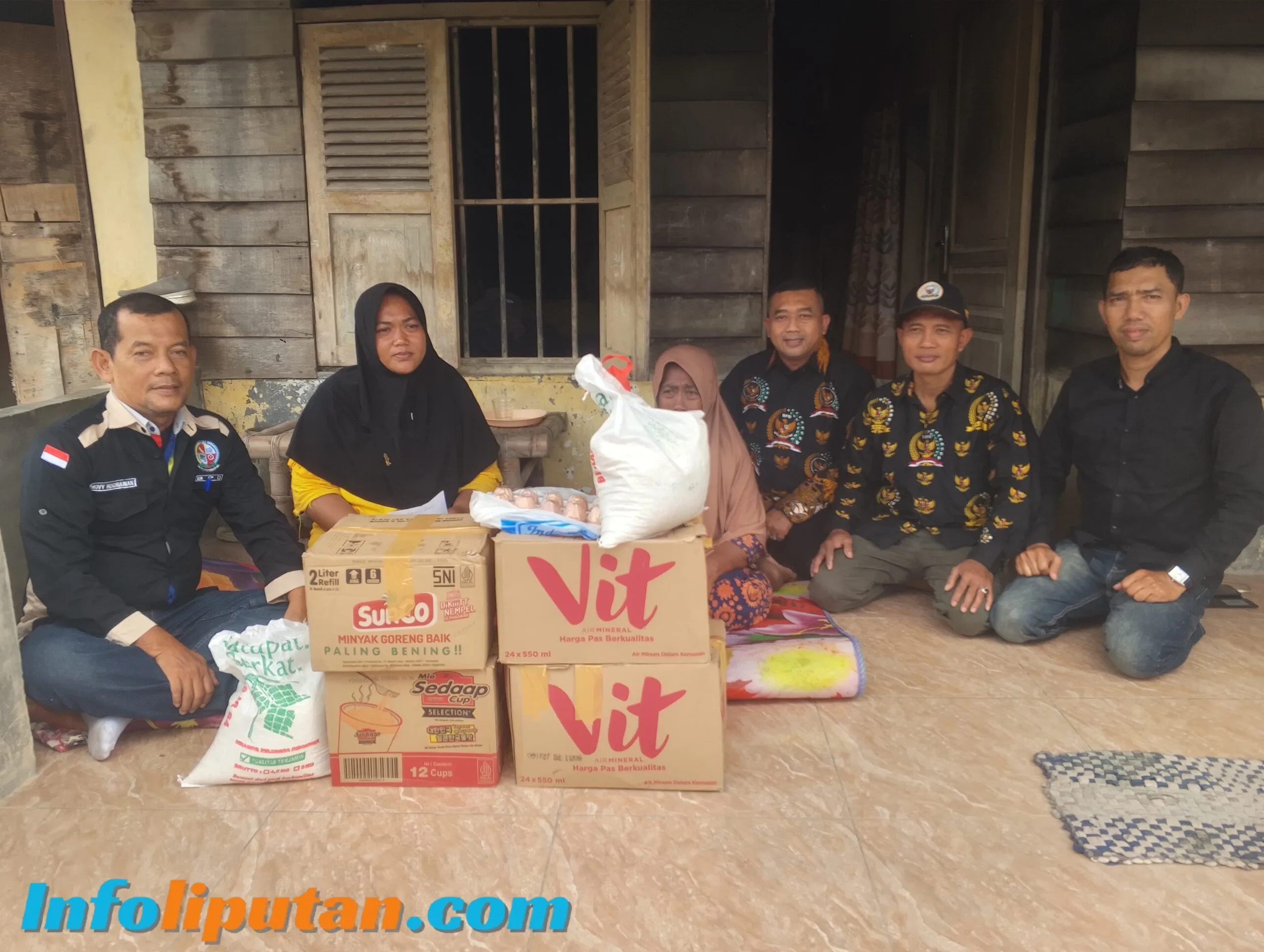 Banjir Tanjung Morawa: PABPDSI Beri Bantuan untuk Anggota BPD yang Menjadi Korban
