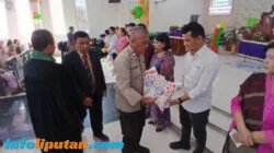 Minggu Kasih Polsek Tanjung Morawa Bantu Warga Terdampak Banjir