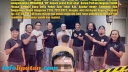 Polres Tanggamus Amankan Kakon Atar Lebar, Korupsi Dana Desa Rp1,03 Miliar