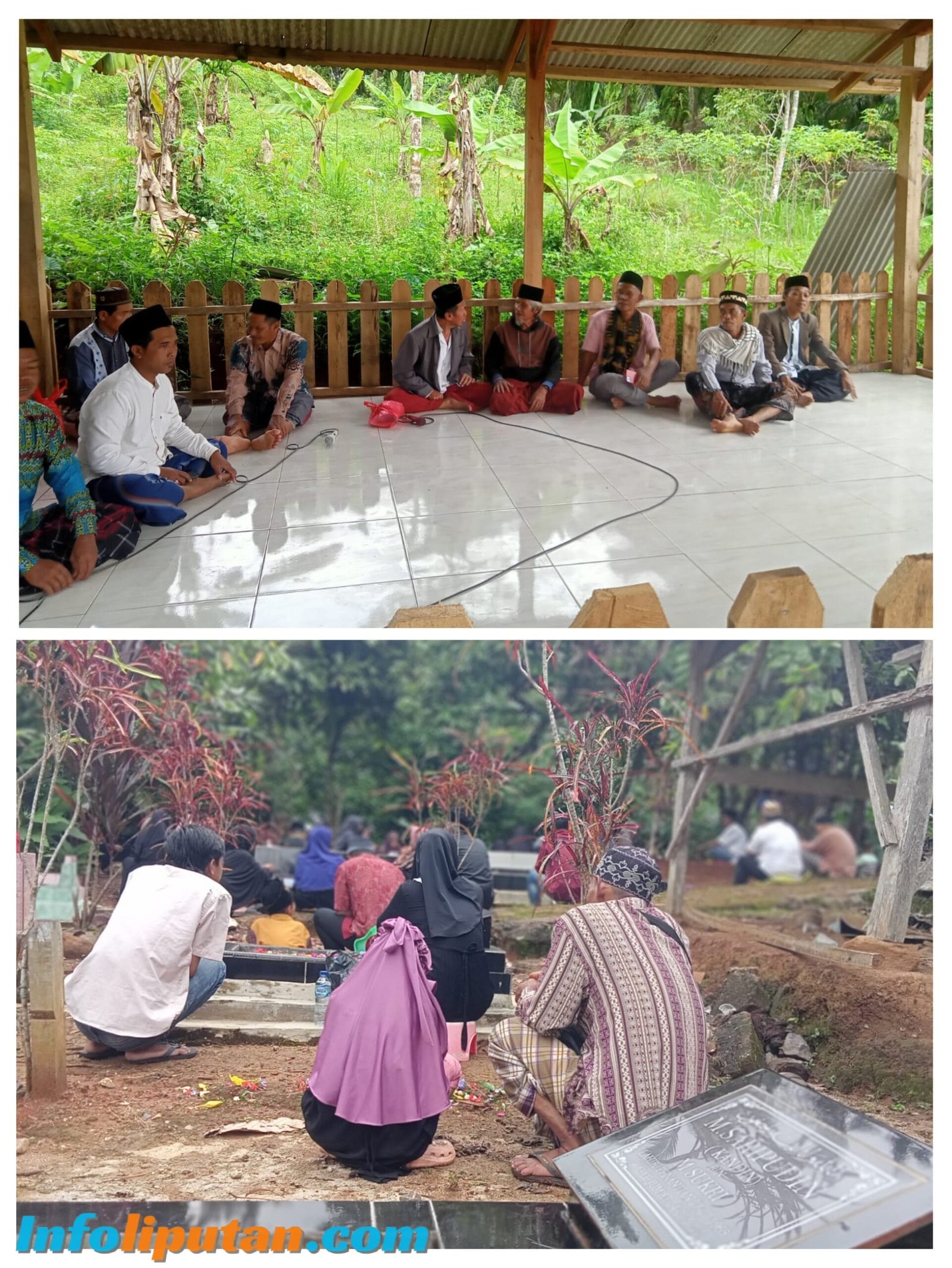 Sambut Ramadhan 1447 Hijriah Warga Pekon Batu Tegi Bersama MWC-NU Air Nanigan Gelar Ziarah Kubur