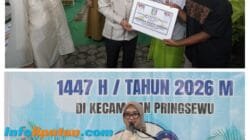 SAFARI RAMADHAN PROVINSI LAMPUNG 1447 H/2026 M Wakil Gubernur Lampung Apresiasi Sinergi dan Pembangunan Kabupaten Pringsewu