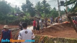 Warga Sinarjawa Tanggamus Kembali Cor Jalan, Ini Kata Kepala Pekonnya