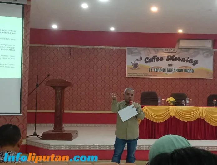 PT. KMH Gelar Coffee Morning Bersama Media, Tegaskan Penyusutan Air Danau Kerinci Bukan Akibat Operasional PLTA