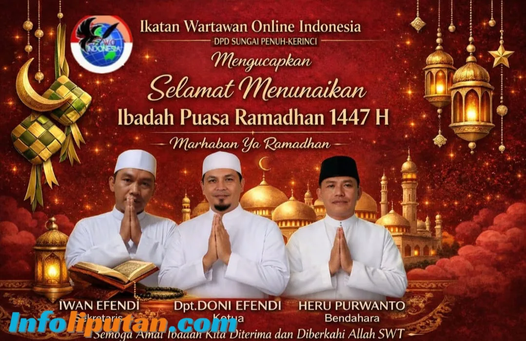 DPD IWOI Sungai Penuh–Kerinci Ucapkan Selamat Menjalankan Ibadah Puasa Ramadhan 1447 H