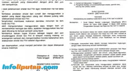 Menjelang Lebaran Pemkab Tanggamus Terbitkan Surat Pengendalian Sampah