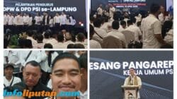 Kaesang Pangarep Lantik Pengurus PSI se-Lampung, Konsolidasi Total di Rakorwil