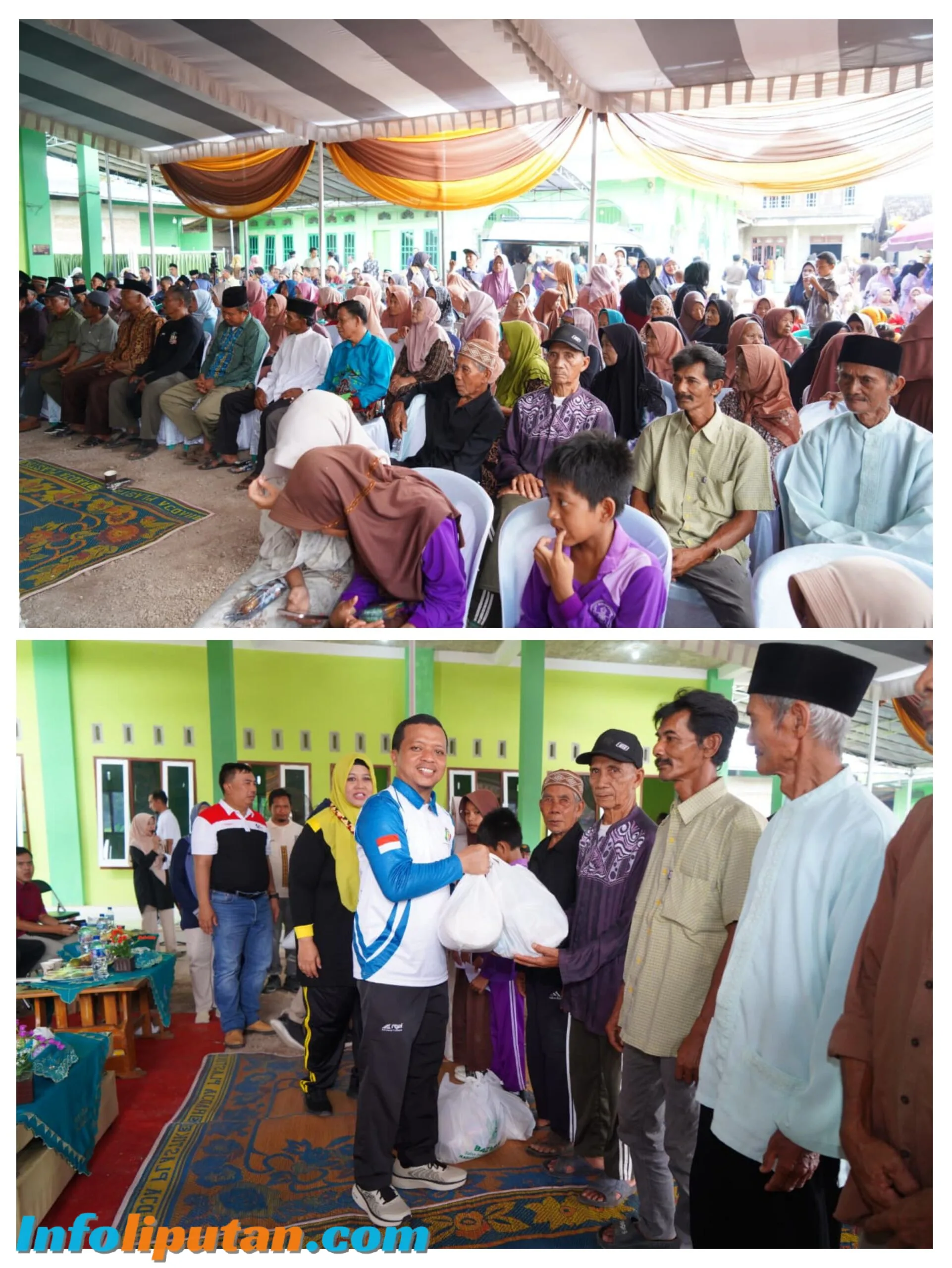 NGOPI SERASI EDISI 24, BUPATI PRINGSEWU SERAP BERBAGAI ASPIRASI MASYARAKAT DI PEKON TANJUNG DALAM