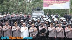Polda Lampung Gelar Simulasi Rayonisasi Polres dan Penanganan Unjuk Rasa dalam Rangka Antisipasi May Day 2026