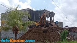 Diduga Ilegal, Pembongkaran Gedung Walet di Pringsewu Dilakukan Tanpa Izin Resmi