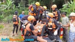 Polsek Pulau Panggung Identifikasi Jenazah Pemuda Tenggelam di Waduk Batu Tegi