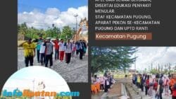 Senam Sehat Kembali Digelar di Rest Area Pugung, Libatkan Masyarakat, UMKM, dan Edukasi Kesehatan