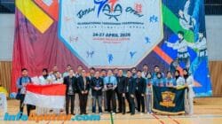 Personel Polres Pesisir Barat Sabet Tiga Emas di Kejuaraan Taekwondo Internasional Jepang