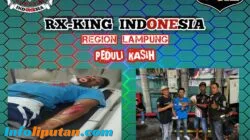 Keluarga Besar RX-King Region Lampung Salurkan Bantuan untuk Korban Kecelakaan Menuju Jamda