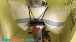 Patroli Malam, Anggota Polsubsektor Ulu Belu Amankan Motor dan Dua Karung Kopi Diduga Hasil Curian, Pelaku Kabur