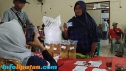 Pekon Lugusari Kembali Salurkan Bantuan Pangan Pemerintah untuk 413 Keluarga Penerima Manfaat