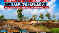 Kasus Pembukaan Lahan di Tambahrejo Barat Jadi Sorotan, Warga Pertanyakan Legalitas