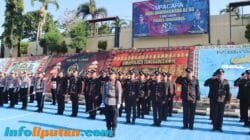 Polres Tanggamus Gelar Upacara Hari Bhayangkara ke 80