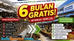 Pedagang Ditawari 6 Bulan Gratis, Pasar Modern Talang Padang Jadi Solusi Usaha yang Lebih Aman dan Nyaman