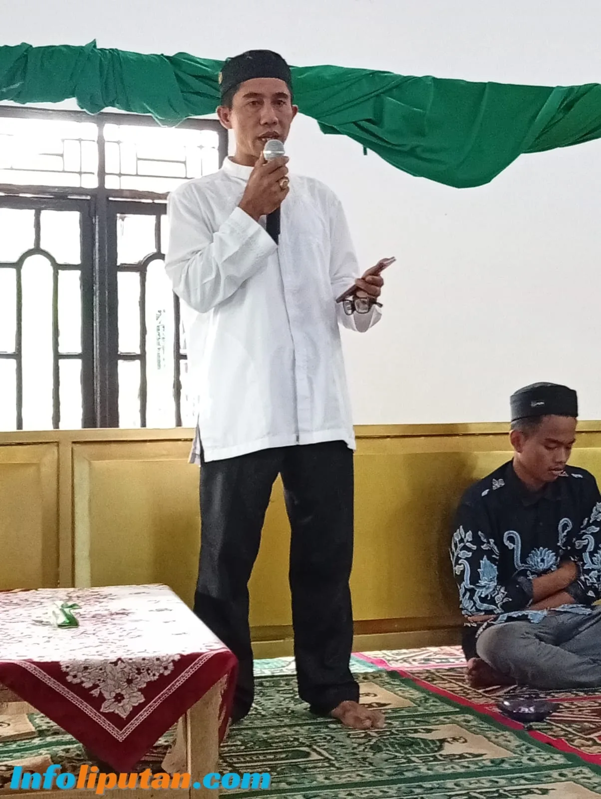 Pengajian di Baitul Muttaqin Sinar Jawa, Kakon Hadi Sampaikan Program Pekon