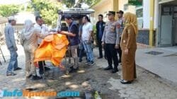 Polsek Talang Padang dan Inafis Polres Tanggamus Identifikasi dan Evakuasi Mayat di Siring Jalan 